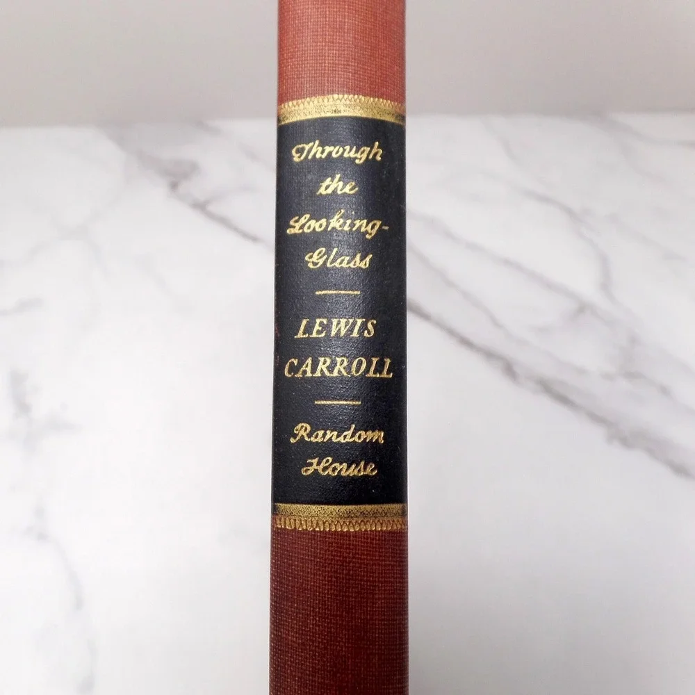 Vintage Book: Through the Looking-Glass by Lewis Carroll (1946)